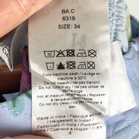 GANNI Floral Midi Skirt Quilted - Picture 8 of 10